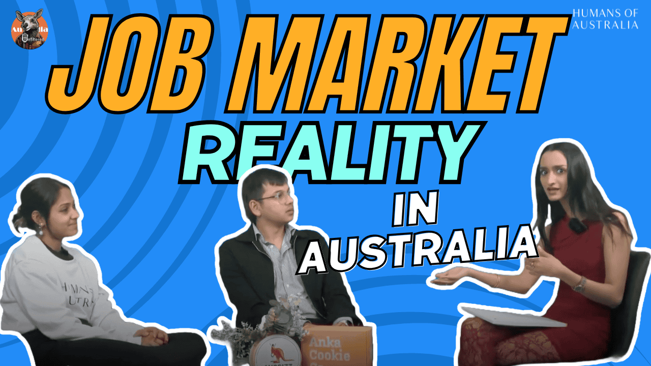 Podcast on Job Market in Australia in 2024 with Nikita Dev, Kushagra Jhurani, and Sara Singh Tak